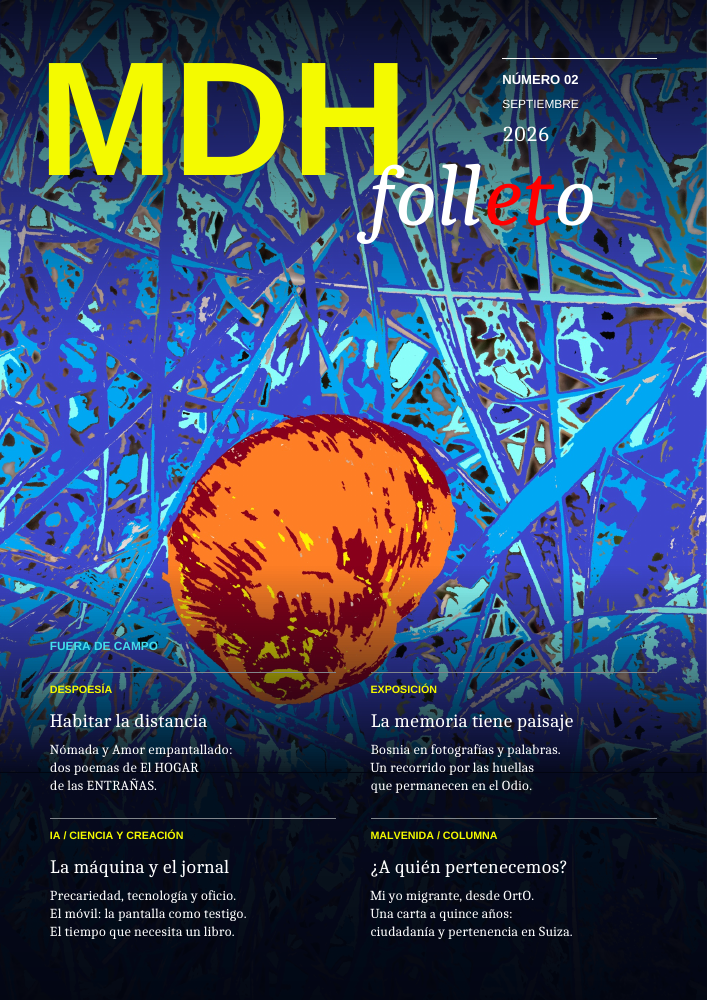 Portada de MDH folleto número 2: Fuera de campo, septiembre de 2026