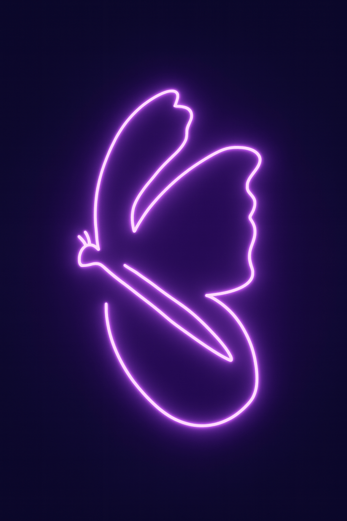 Mariposa violeta · Martín Oller Alonso