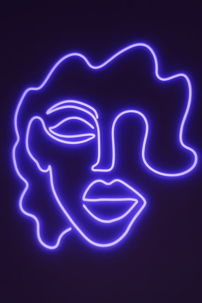 Rostro violeta · Martín Oller Alonso